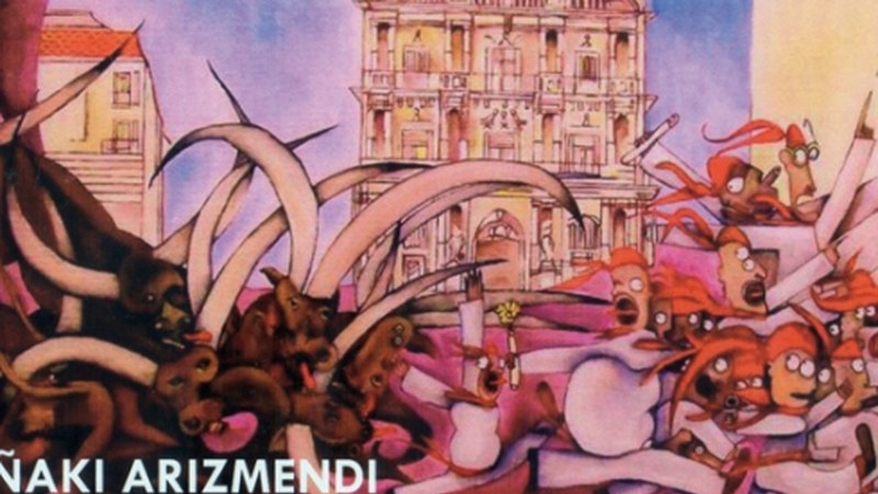 Iñaki Arizmendi donostiarraren margolanak Topalekuan ikusgai