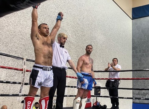 Inda Team-eko bi borrokalariak garaile arte martzialetako “Kainen semeak” jaialdian