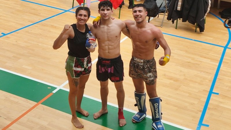 Inda Team-eko borrokalariak K1 Slam jaialdian izan dira