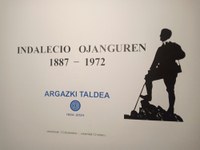 “Indalecio Ojanguren 1887-1972” argazki erakusketa zabaldu dute Portalean