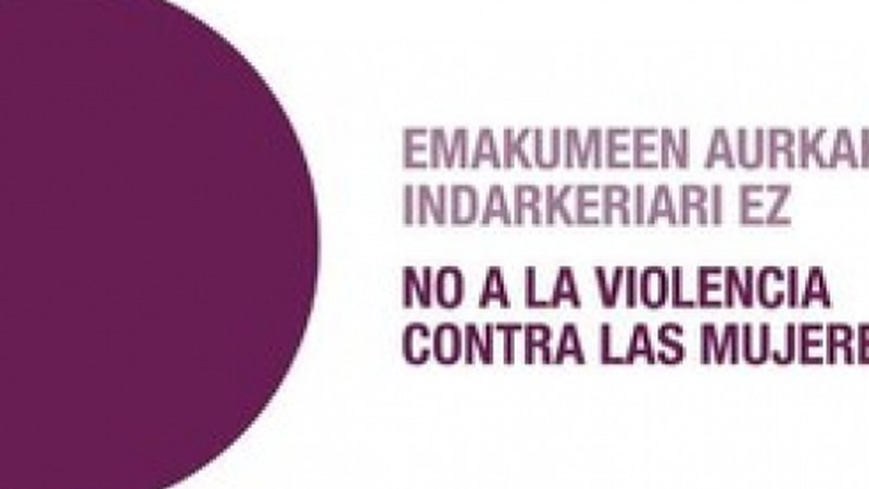 Indarkeria matxistaren kontrako elkarretaratzea egingo da Untzagan 19:00etan