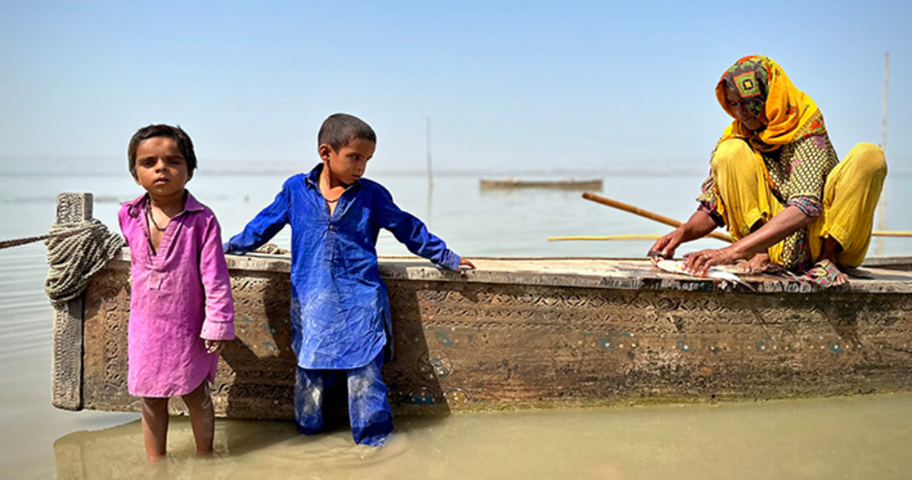 Pakistango errefuxiatuen inguruko erakusketa, Andretxean