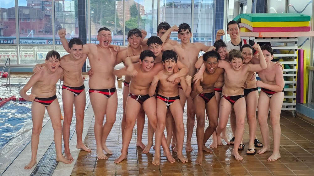 Infantil mailako Urbateko waterpolistak Espainiako Txapelketara