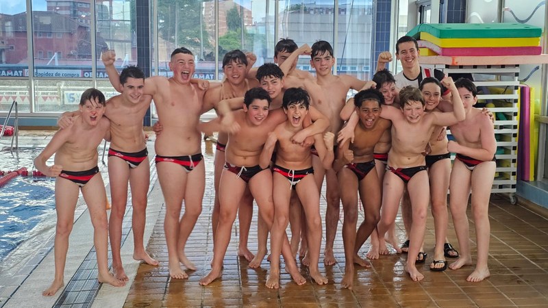 Infantil mailako Urbateko waterpolistak Espainiako Txapelketara