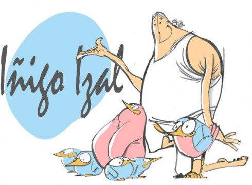 Iñigo Izalen komiki erakusketa Topalekuan