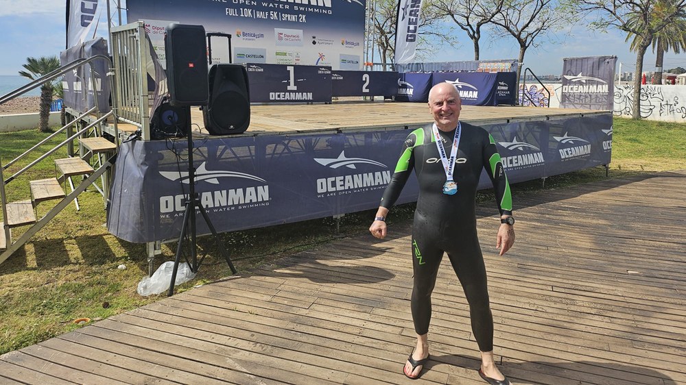 Iñigo Laskurainek OceanMan Costa de Azahar zeharkaldia egin du asteburuan