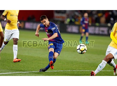 Iñigo Ruiz de Galarretak Bartzelonaren lehen taldearekin debuta egin du