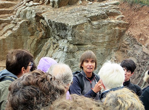 Inma Mugerza (geologoa): “Euskal Herriko mendien eboluzioa Pirinioen sorrerarekin lotuta dago”