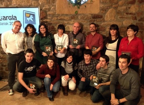 Interneteko Argia Saria Dantzan.com-eko Oier Araolaza eta Eire Vilarentzat #argiasariak