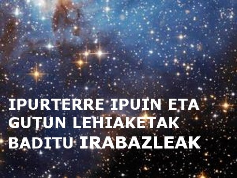 Ipurterre ipuin eta gutun lehiaketak baditu irabazleak