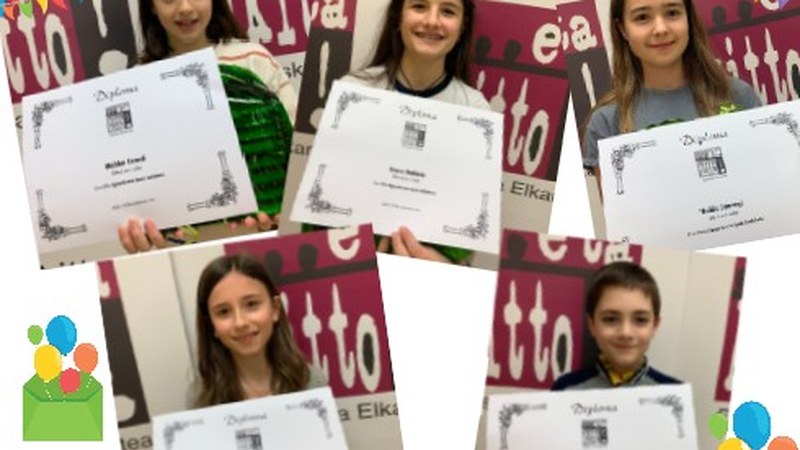 [BIDEOA] Ipurterre Ipuin eta Gutun Lehiaketako sari banaketa