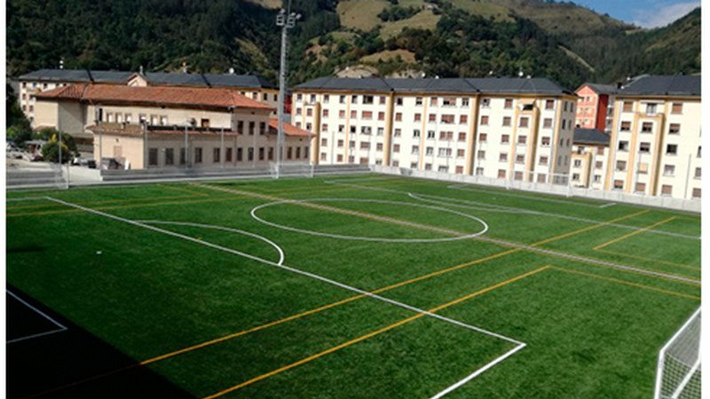 Ipurua foball zelaiko obrak amaitu dituzte