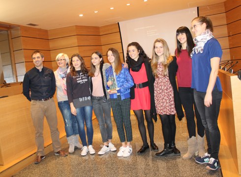 Ipurua gimnasia erritmika taldekoei omenaldia egin die udalak