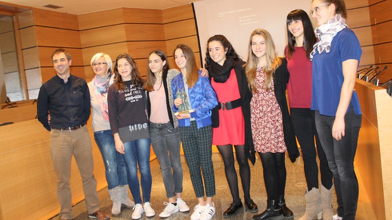 Ipurua gimnasia erritmika taldekoei omenaldia egin die udalak