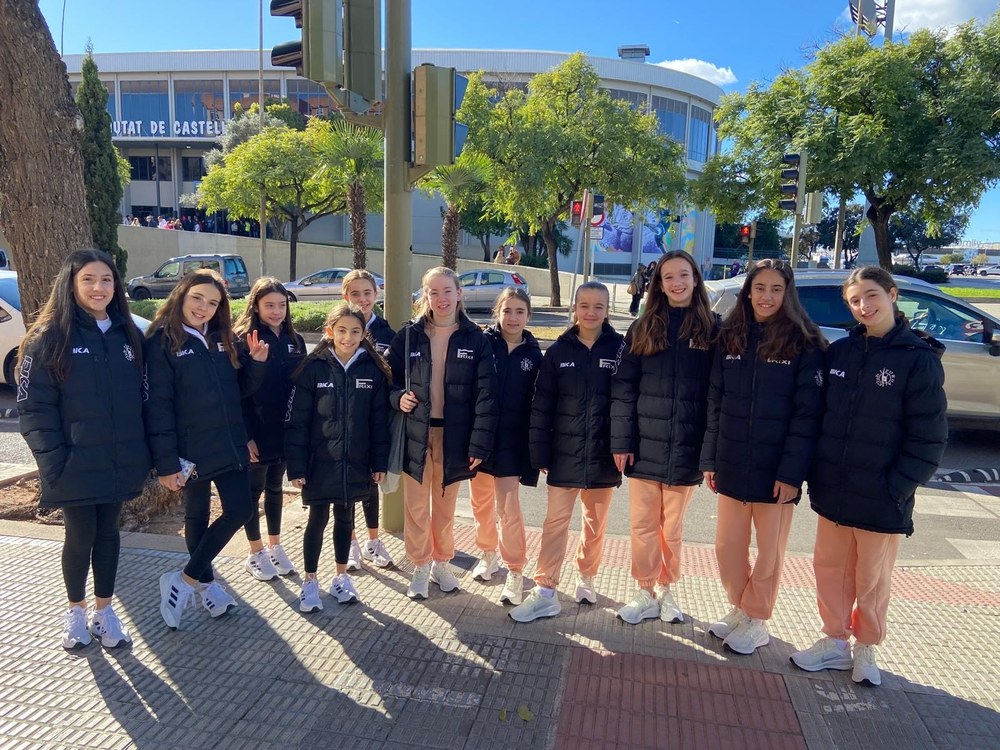 Ipurua gimnasia erritmikoko taldeak Espainiako Txapelketan izan dira