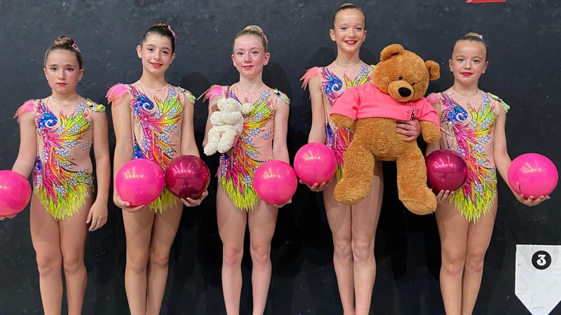 Ipurua klubeko bost talde gimnasiako Eskolarteko Gipuzkoako txapelketa