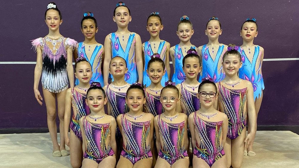 Ipuruako gimnasta txikienak ere hasi dira lehiatzen