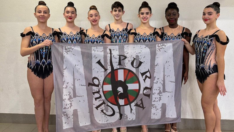 Ipuruako gimnastek bikain hasi dute Gipuzkoako Amateur Txapelketa