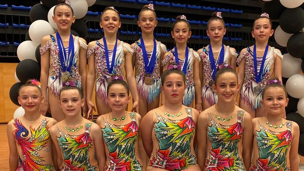 Ipuruako gimnastek Gipuzkoako eskolarteko txapelketa jokatu zuten asteburuan