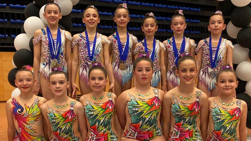 Ipuruako gimnastek Gipuzkoako eskolarteko txapelketa jokatu zuten asteburuan