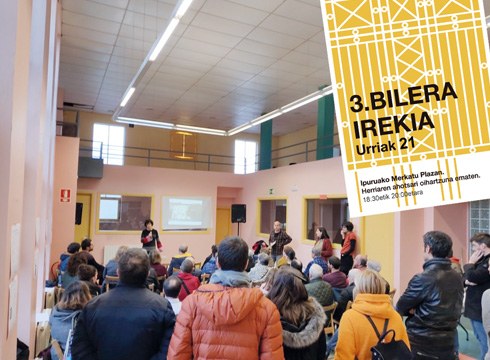 Ipuruako merkatu plazaren erabilera adosteko hirugarren saio irekia egingo da urriaren 21ean