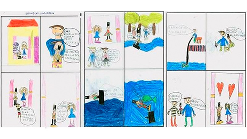 Iraia Santos ‘H. C. Andersen-en ipuin bat komikian’ lehiaketan saritua