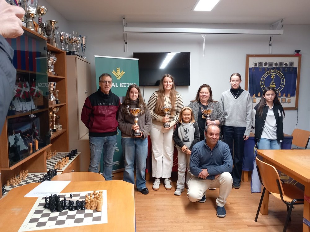 Irati Agirreazaldegi nagusi Emakumeen V. Anaitasuna-Kakute Xake Txapelketan