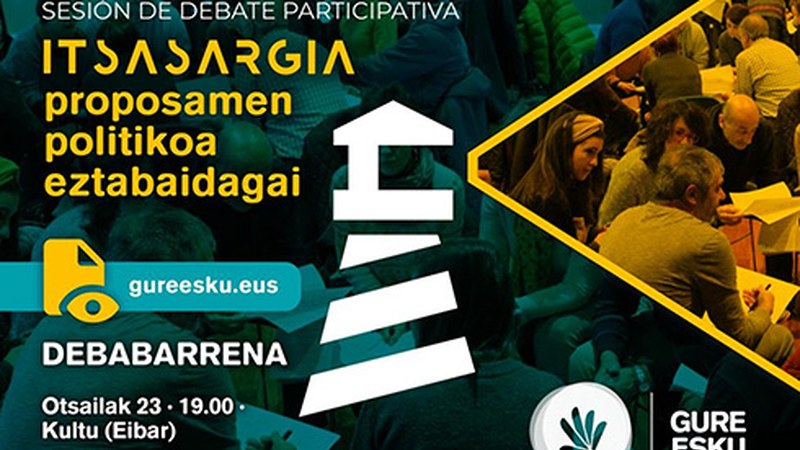 "Itsasargia" proposamenari buruzko eztabaida saioa egingo da bihar Arrate Kultur Elkartean