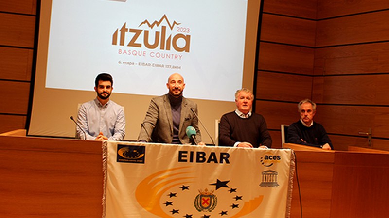 Itzulia-ren etapa nagusia eta Itzulia Basque Challenge World Tour mailako proba zikloturista aurkeztu dituzte
