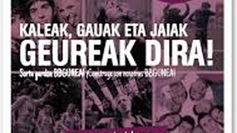 Jaietan, txosnak eta tabernak "Beldur Barik Guneak" izan daitezela