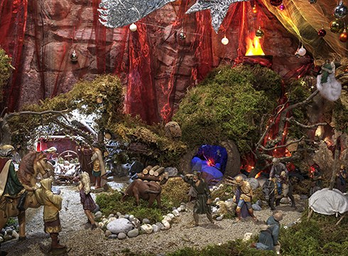 Jaiotza ederra ipini dute Azitaingo elizan, nahi duenak ikusteko