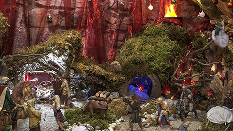 Jaiotza ederra ipini dute Azitaingo elizan, nahi duenak ikusteko