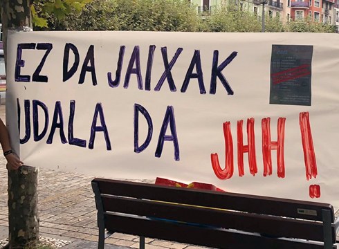 Jaixak Herrixak Herrixandakok beste agerraldi zaratatsu bat egingo du gaur arratsaldean