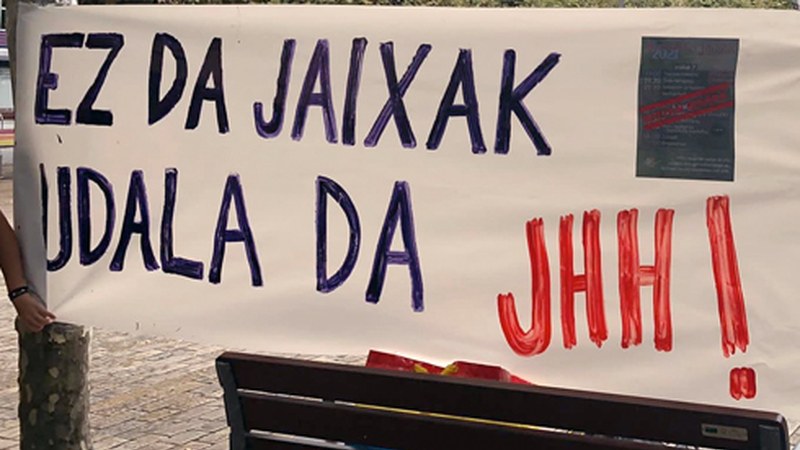 Jaixak Herrixak Herrixandakok beste agerraldi zaratatsu bat egingo du gaur arratsaldean