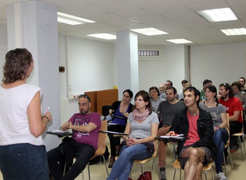 Jakinmina piztu zuen "Ortua balkoian" hitzaldiak