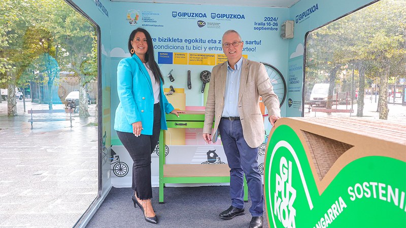 "Jarri bizikleta prest MUGIrekin" ekimena Eibarrera ailegatuko da bihar arratsaldean