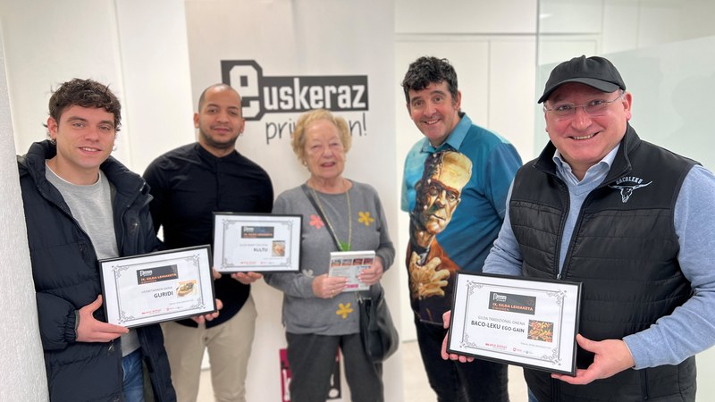 Jaso dituzte sariak aurtengo Gilda Lehiaketako irabazleek