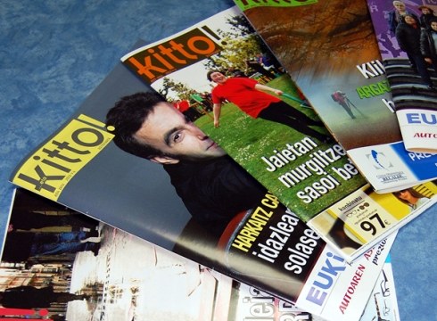 Jaurlaritzak ia %44 jaitsi du …eta kitto! aldizkariaren diru-laguntza