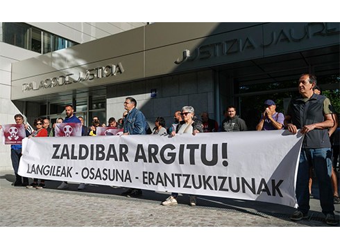 Jaurlaritzako teknikariek Verterri egotzi diote gertatutakoaren erantzukizuna