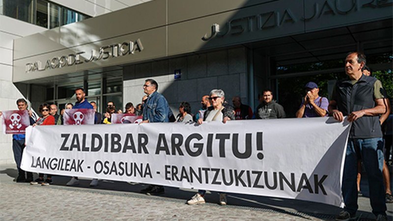 Jaurlaritzako teknikariek Verterri egotzi diote gertatutakoaren erantzukizuna