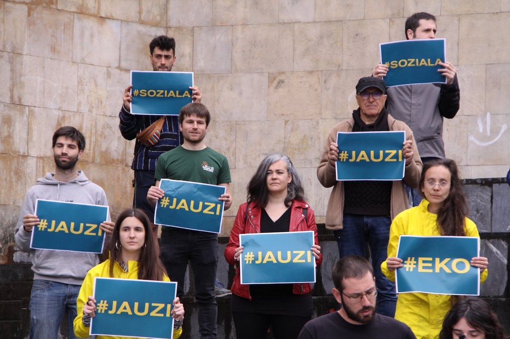 Jauzi Ekosoziala aurkeztu dute Eibarren trantsizio ekosoziala bultzatzeko asmoz