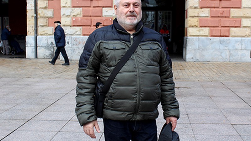 Javier Gabantxo, pentsioduna: “Jendea greba egiteko ilusio eta gogoarekin ikusten dugu”