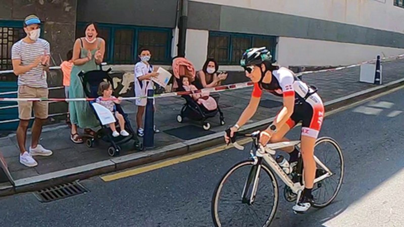 Jaz Eibar Triatloi Taldeko hiru ordezkari izan ziren Espainiako Sprint Triatloi Txapelketarako sailkatzeko Portugaleteko proban