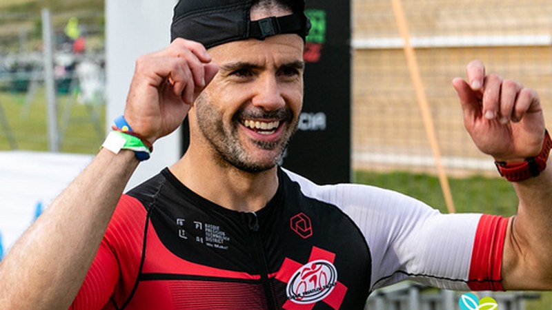 Jaz Eibar Triatloiko Javi Muñozek lan bikaina egin zuen As Ponteseko Ironmanean