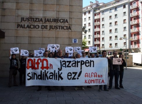Jazarpen sindikala salatu dute Alfako komiteko LAB-eko ordezkariek