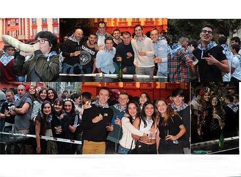 Jendetza batu du Sagardo Egunak Untzagan arratsaldean ere