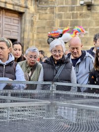 Jendetza ibili da aurtengo San Andres Azokan