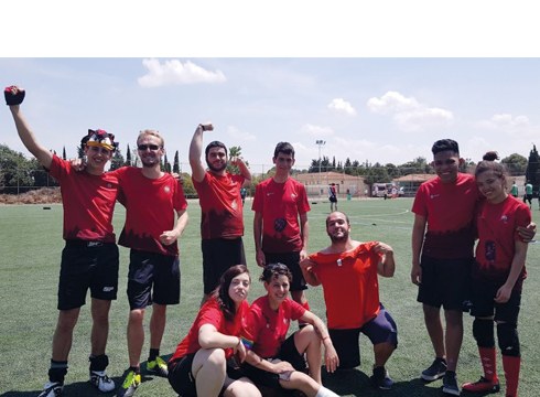 Jessica Ots (Arima Galduak Jugger taldeko kapitaina): “Entrenamenduak Txaltxa Zelaian eta Untzagan egiten ditugu”