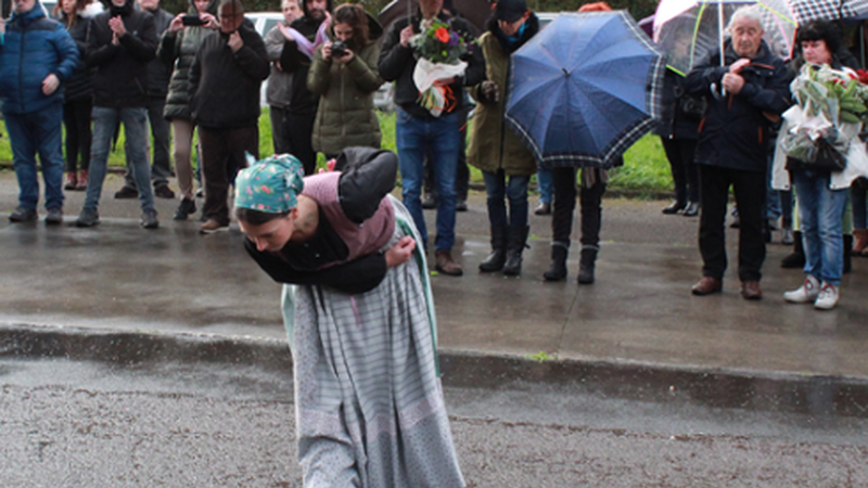 Joaquin eta Albertoren omenezko ekitaldi hunkigarria egin da Eitzagan