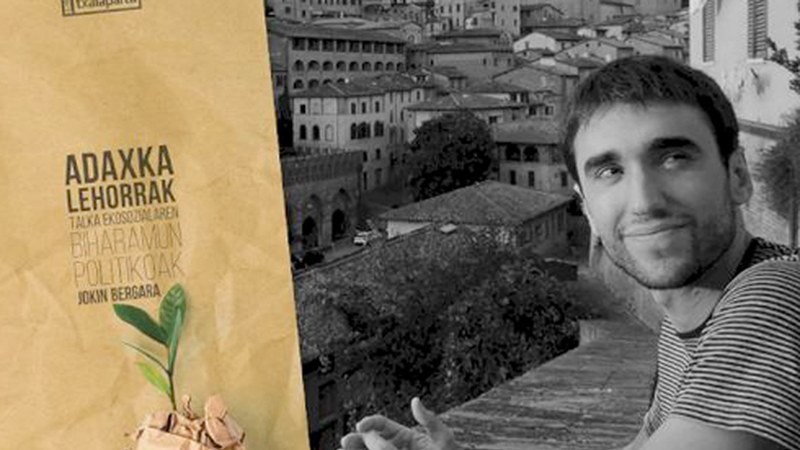 Jokin Bergarak ‘Adaxka lehorrak’ liburua aurkeztuko du hilaren 22an, Kultun